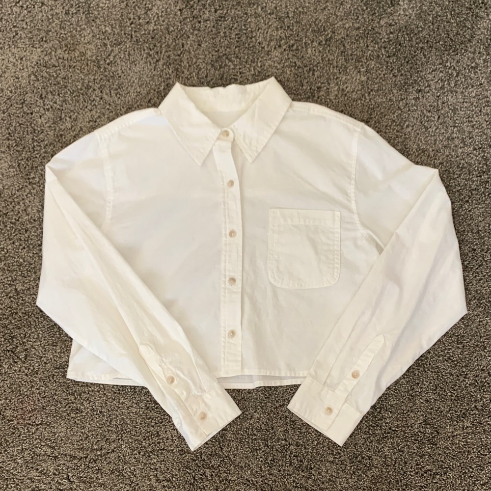 Universal Thread White Button Down Shirt